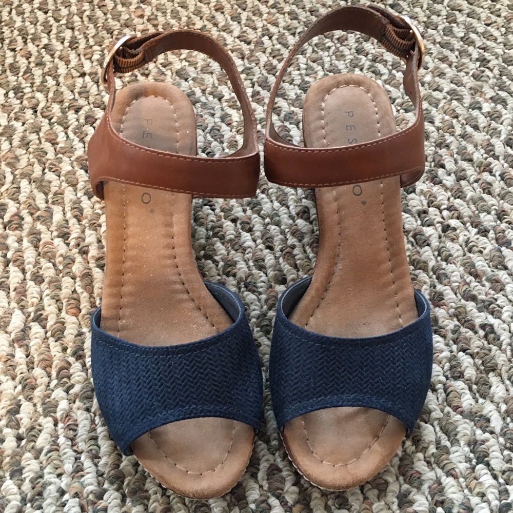 Pesaro Wedge Sandal size 7